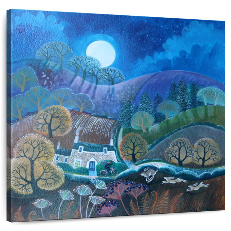 Alvord First Frost 2017, 36" H x 36" W