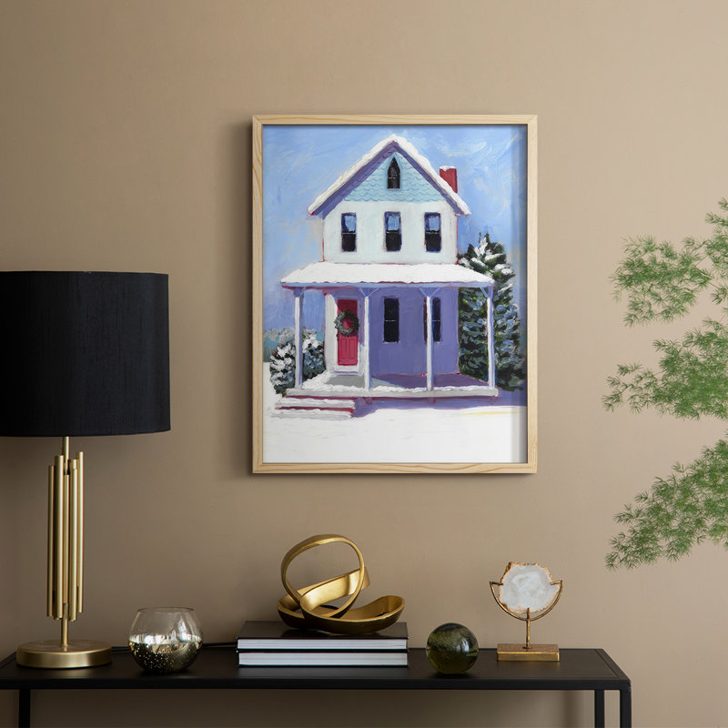 Victorian Home I Framed Print - Solid Wood