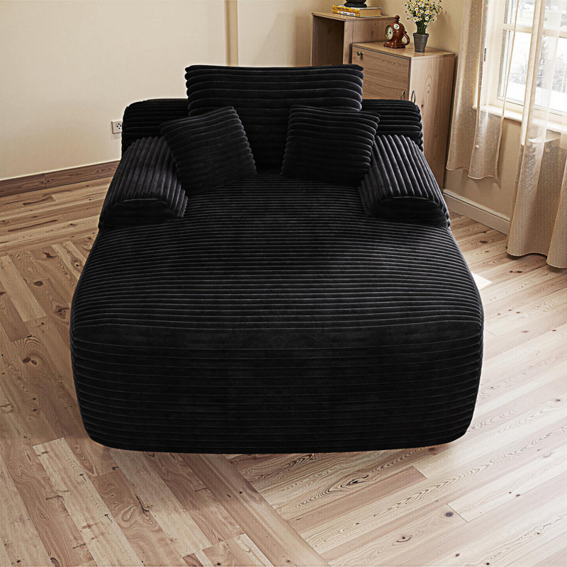 Chaise longue, canapé-lit rembourré surdimensionné, canapé-lit Cloud