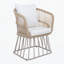 Chaise de salle à manger d'extérieur (ensemble de 1)