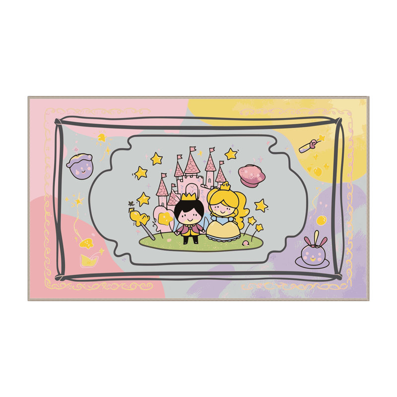Tapis fantaisie lavable Gemma, Rectangulaire 2 pi x 3 pi