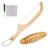 Bread Slicer for Homemade Bread,16" Wooden Sourdough Bread Knife with Bow Design