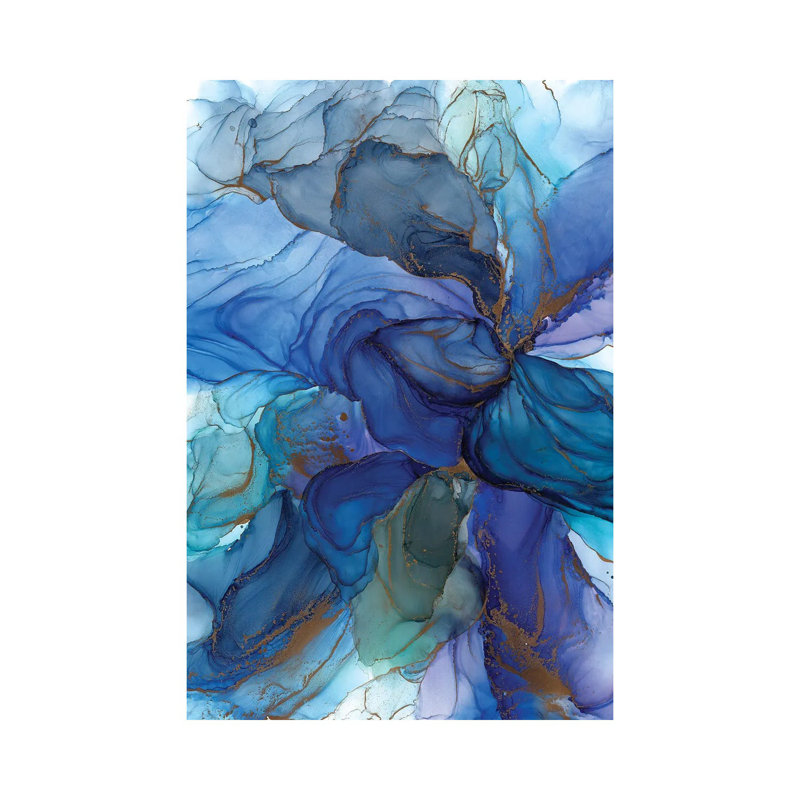 Blues by Monet & Manet Art Studio - Painting on Canvas, Wrapped Canvas, 66.04cm H x 45.72cm W x 3.81cm D