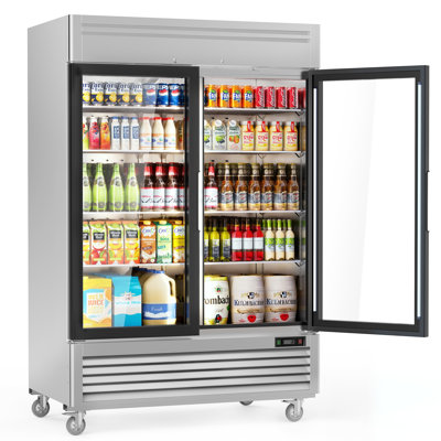 Réfrigérateur commercial avec portes vitrées Coolake