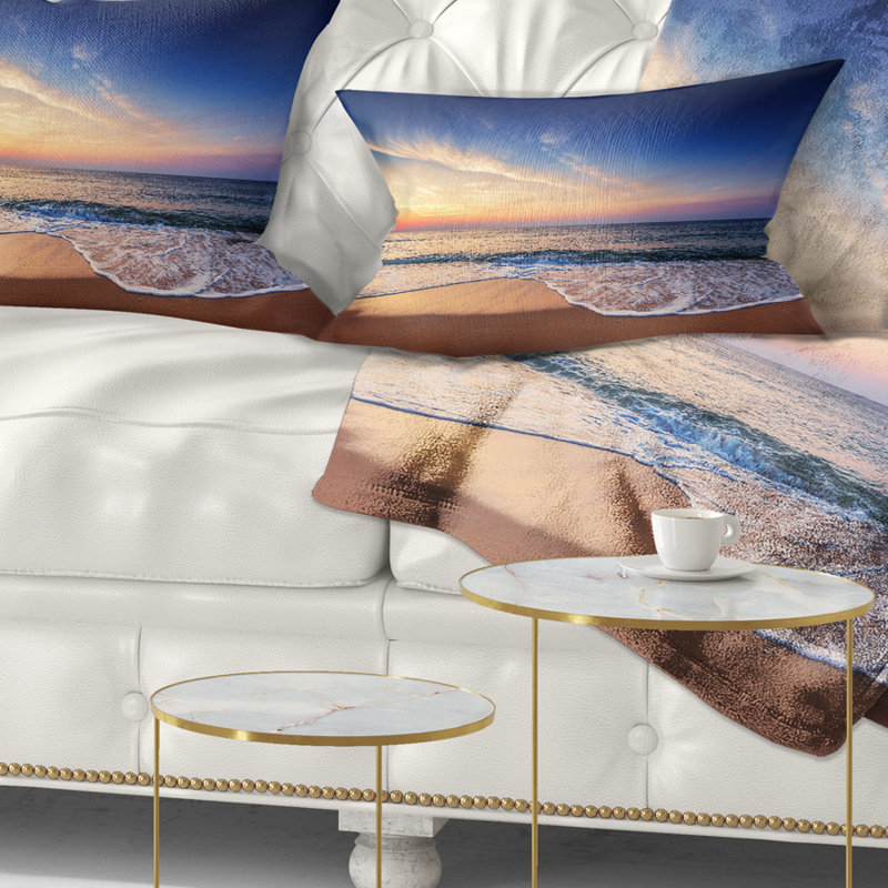 Coussin lombaire cloudscape sur mer magnifique shore