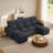 4 Seater Modular Power Reclining Sofa With 2 Ottomans, Recliner Couch With Usb & Type-C Ports-75370009-74809215
