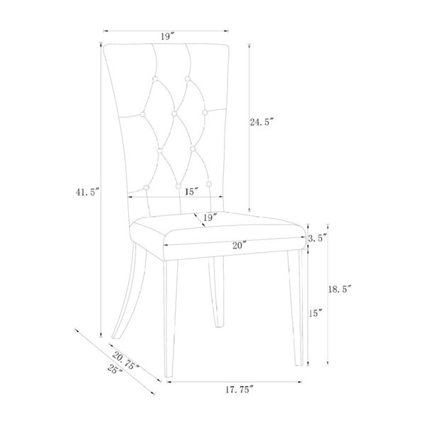 Dimensions du produit