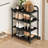 Pull-Out Shoe Rack - Foldable Dust-Proof Shoe Storage Shelf With Easy Assembly