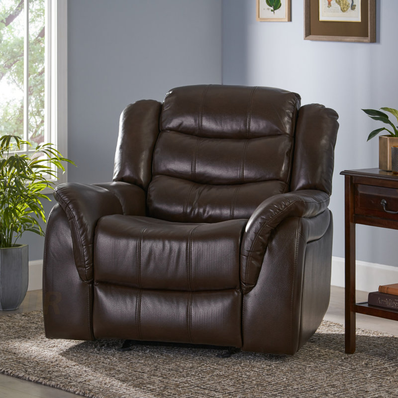 Fauteuil inclinable et oscillant classique en tissu classique pour un confort et une élégance ultimes dans tout espace de vie