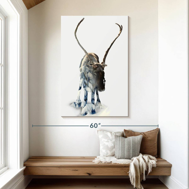 Moose, 48" H x 32" W