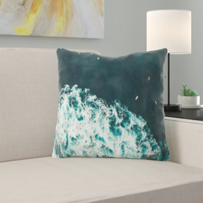 Water Throw Pillow
