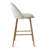 3 Piece 26"Boucle Counter Stool