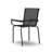 Lynna Metal Outdoor Stacking Dining Armchair