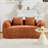 Compression Sofas, 2 Seat Chenille Foam Spring Modern Compact Home