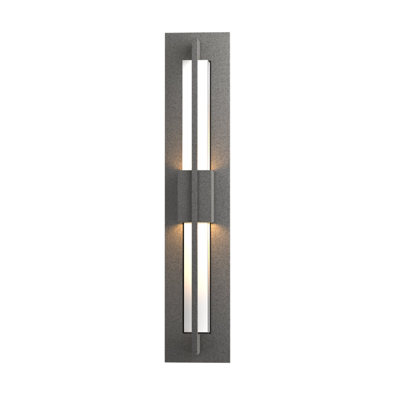 Axis LED Outdoor Flush Mount, Natural Iron, 31" H x 4.8" W x 4.2" D