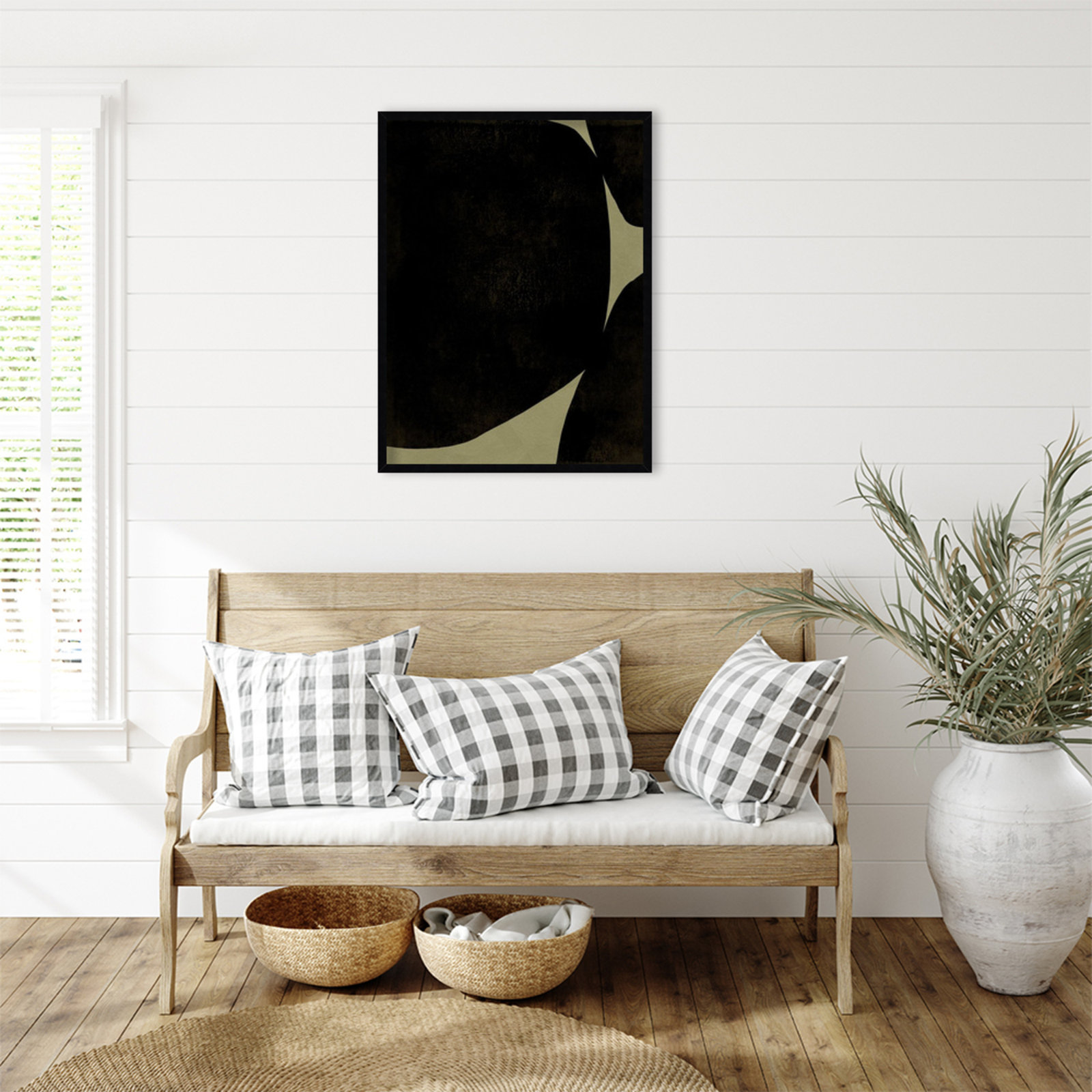Heirloom Orbs I Print by Jacob Green, Black, 33" H x 25" W x 1" D