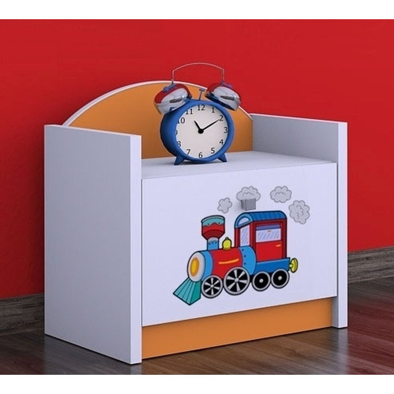 Payton Nightstand, Orange