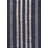 Zipporah Geometric Striped Machine-Washable Black/Ivory Rug-1038870891