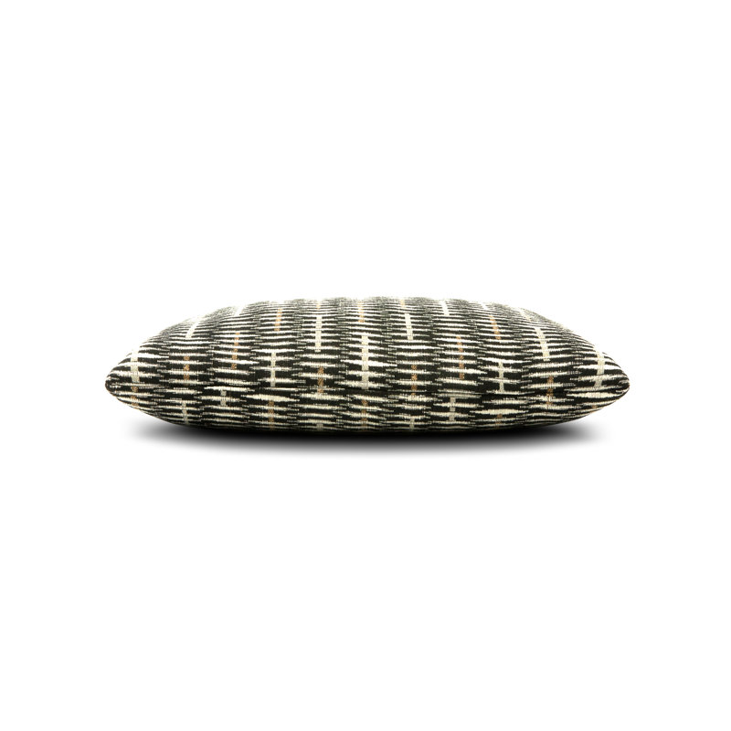Intertwine Ebony Indoor & Outdoor Woven Accent Pillow