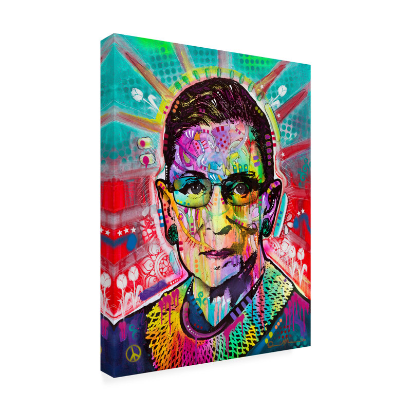 " Ruth Bader Ginsburg ", 47" H x 35" W x 2" D