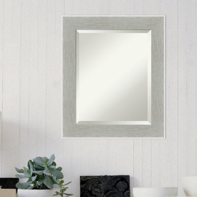 Miroir de salle de bain mural biseauté Lawhorn