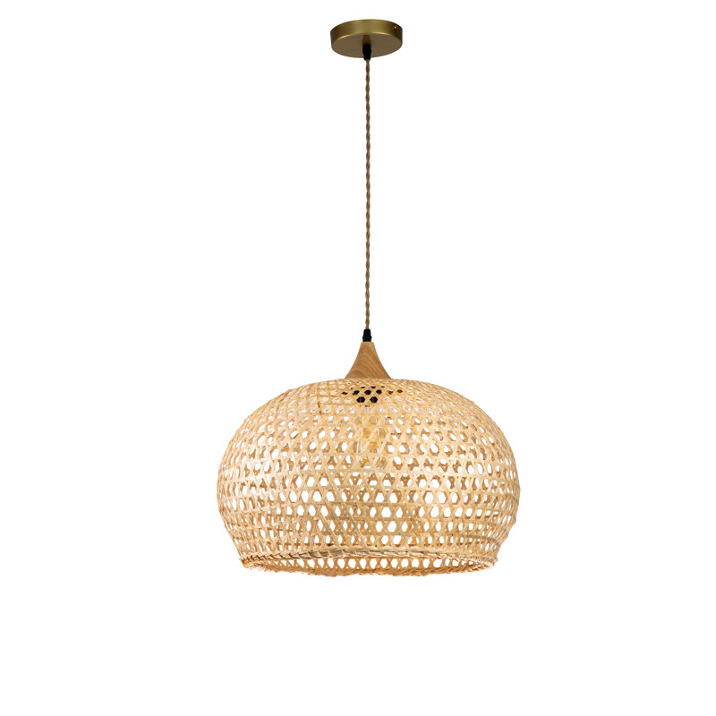 Luminaire suspendu 20 pouces 1 lumière Airy