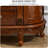 Simple Retro Semicircle Solid Wood Accent Cabinet-110581246-110581248