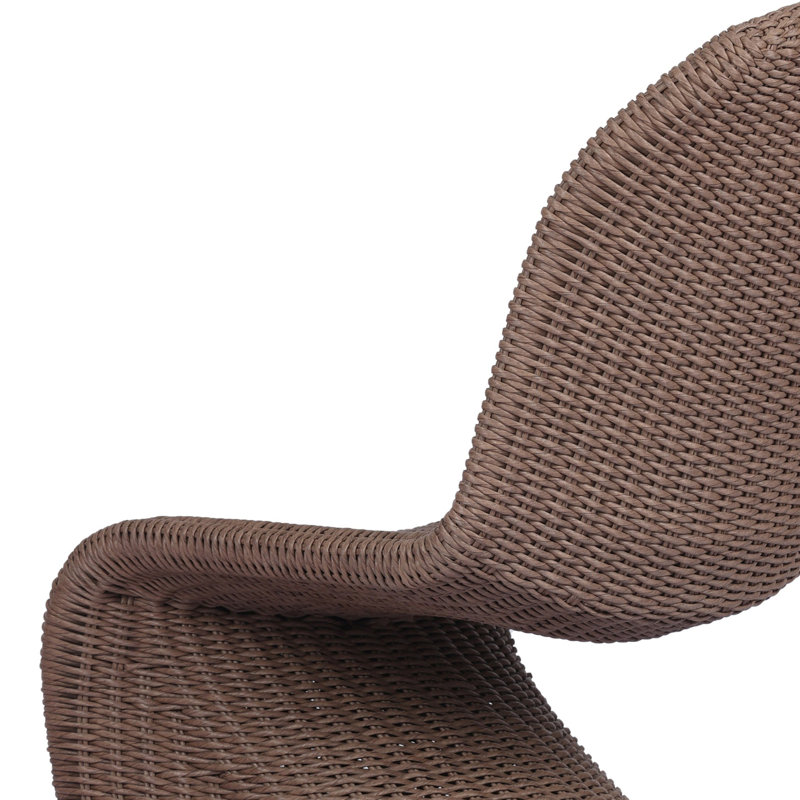 Portia Patio Chair, Tanned Weave