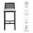Monarch Wood And Rattan Bar Stool-102521178