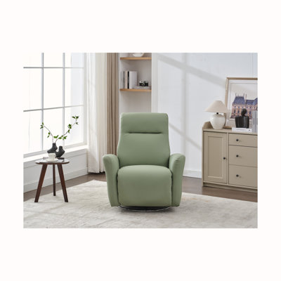 Fauteuil inclinable et pivotant en similicuir PU