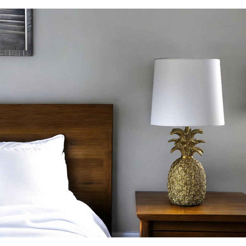 Neysa 17" Table Lamp, White
