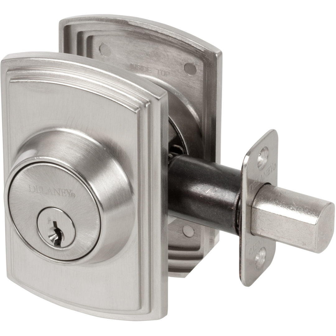 Italian Deadbolt Single Cylinder Deadbolt Delaney Hardware