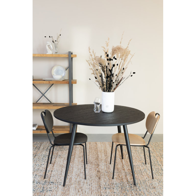 Round Solid Wood Dining Table