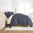 Duvet Cover Set Patterned Microfiber Ultra Soft Bedding in Quatrefoil-105813956-105813955