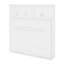 Lit escamotable double avec armoires supérieures-1479952036