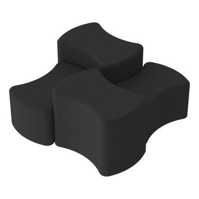 Repose-pieds rembourré Pro Series, paquet de 4