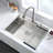 Premium Stainless Steel Kitchen Sink With Advanced Features For Ultimate Functionality