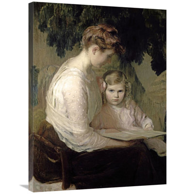 " Mother And Child Reading "