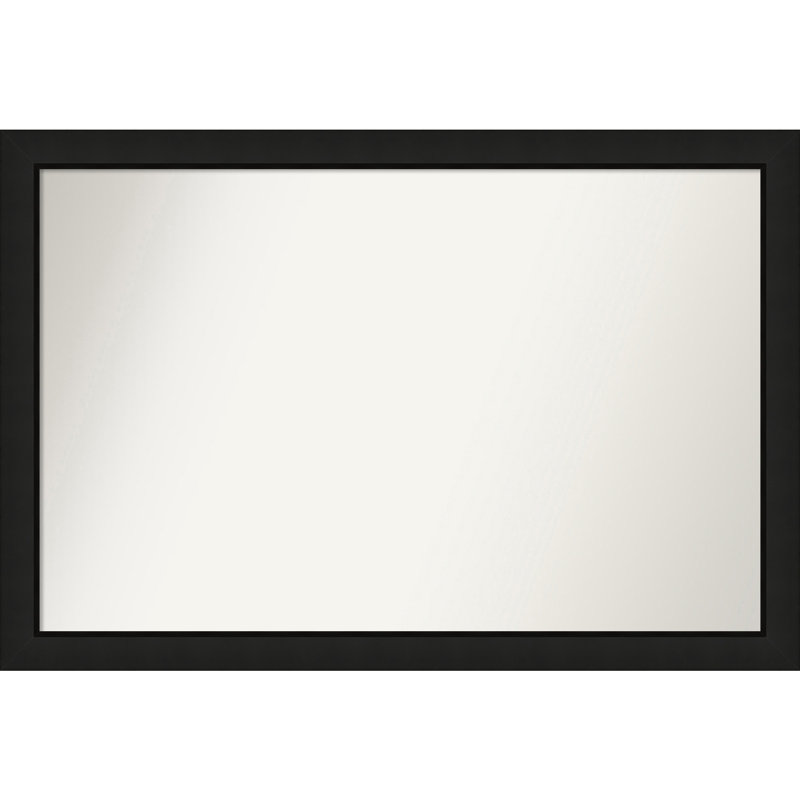 Phil Solid Wood Wall Mirror, Rectangle, 25.25" x 37.25"