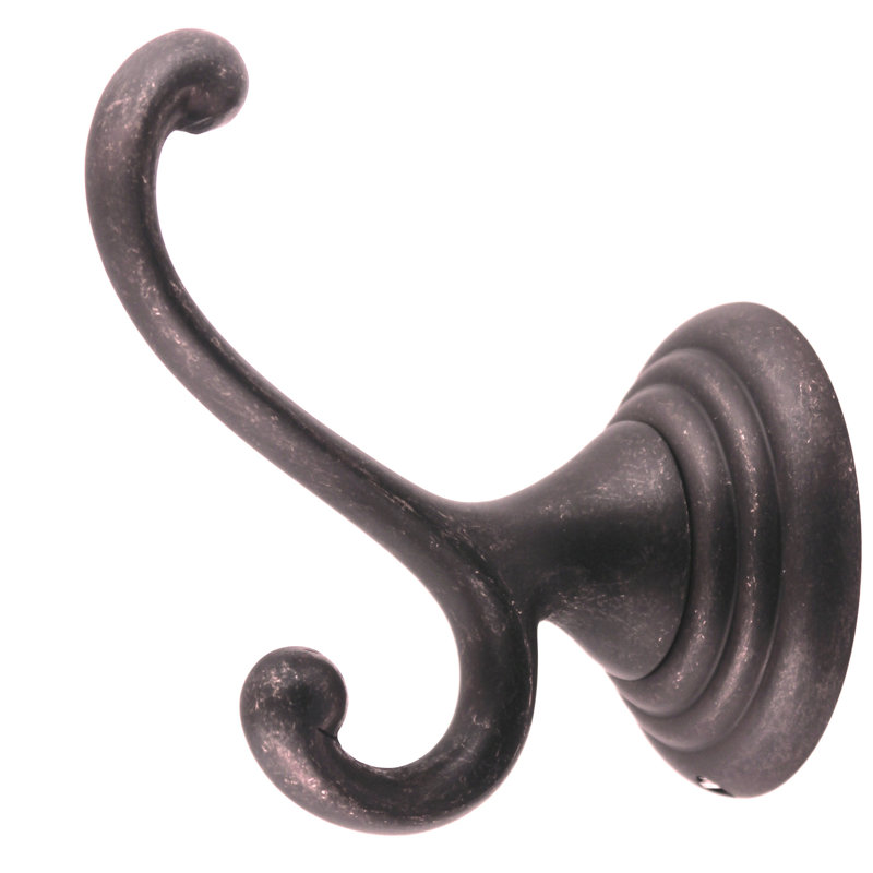 Embassy Single Robe Hook, Chocolate Bronze