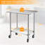 Iyaas Metal Bar Cart