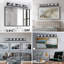 Barre d'éclairage de salle de bain 6 lumières DEL Polyfurniture