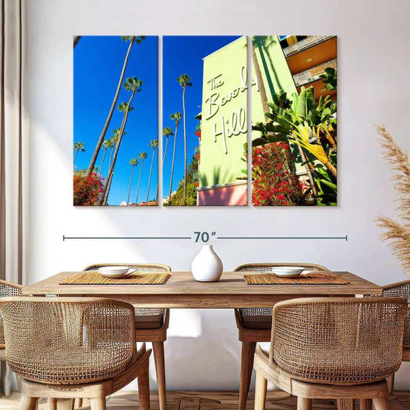 The Beverly Hills Hotel II, 42" H x 65" W