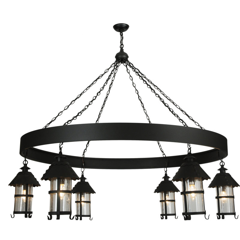 Lustre à roulettes 6 lumières uniques/statementwagon Graziano