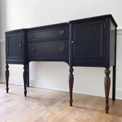 Retro Multifunctional Console Table
