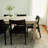 Keissy 6 - Person Pine Solid Wood Top Four Leg Base Dining Set-1941112696-1896072506
