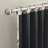 Claudette Vintage Floral Dual-Side Magnetic Closure 100% Blackout Back Tab Curtain Panel-125104695-125104696