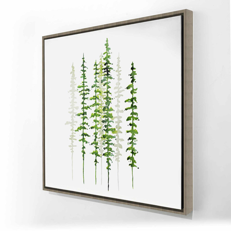 Minimalist Trees - Toile encadrée scandinave pour la décoration intérieure