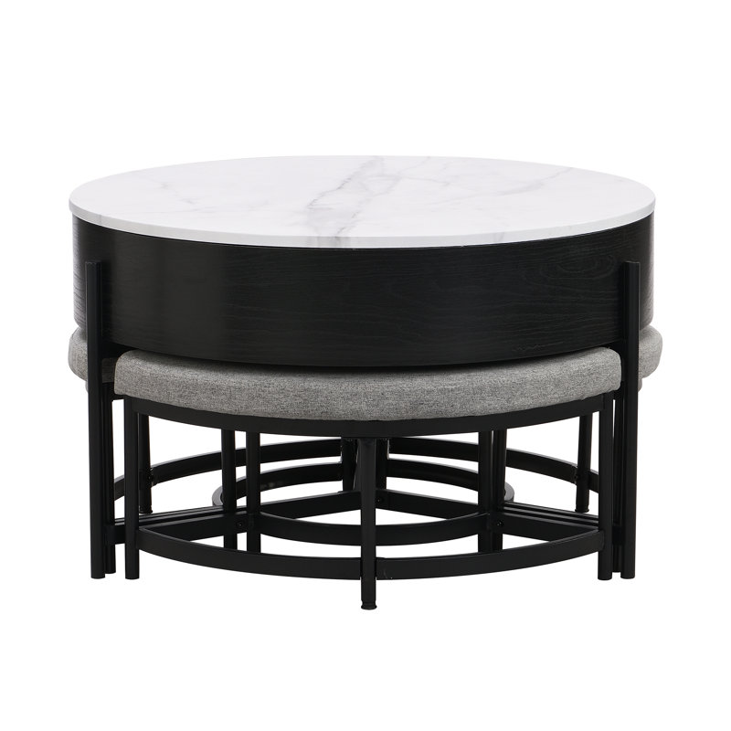 Nesting Coffee Table, Black