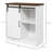 Charming Rustic Buffet Cabinet with Versatile Storage Options-1197500887